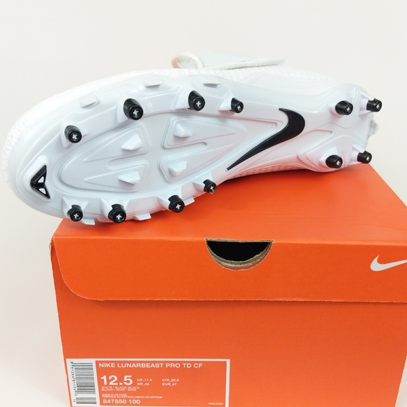 Nike Lunarbeast Pro TD CF Football Cleats - Picture 3 of 5